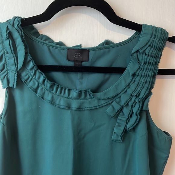 Teal Silk shift dress from Banana Republic - Picture 2 of 3